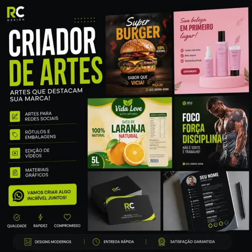 ? CRIADOR DE ARTES PROFISSIONAIS