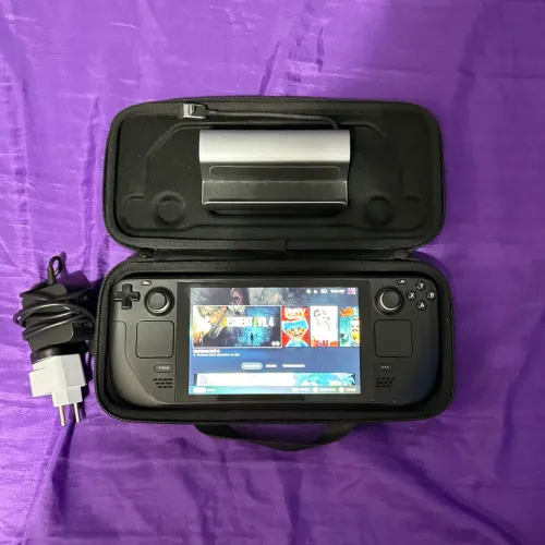 Steam deck LCD upgrade 1TB + Dock para TV ( excelente estado )
