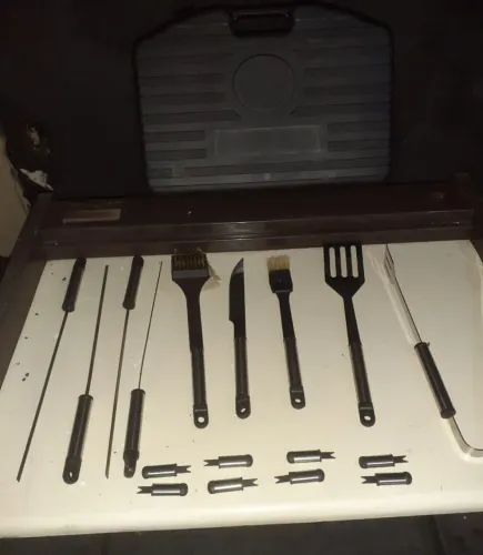 Utensílios para churrasco