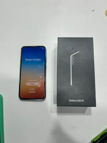 Samsung s25 FE 256 gb 8 de ram novo impecável com caixa e nota fiscal 