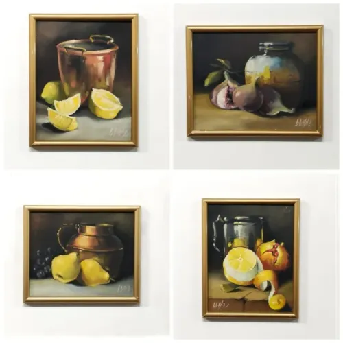 Quadros da artista Lilian Zampol Medindo: 20x25 cm (10 x R$35,00)