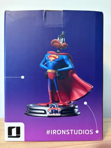 Daffy Duck - Patolino Superman - iron studio 