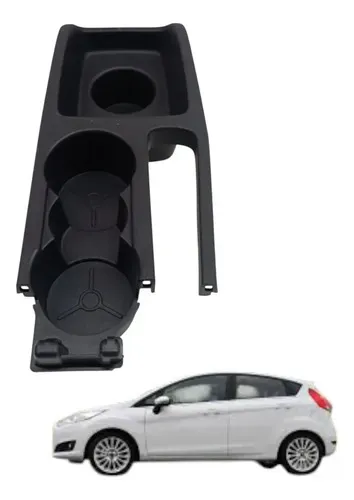 Moldura Porta Copos Console Central Ford New Fiesta 2016