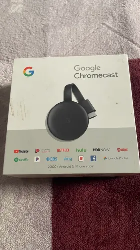 Interruptor inteligente pix e Google Chromecast ambos em perfeito estado 