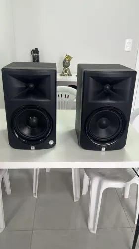 monitor de estúdio ativo JBL 308P MkII