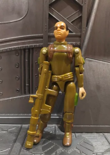GI JOE/COMANDOS EM AÇÃO/BAZUQUEIRO (v1)<br>MORTAR SOLDIER (straight-armed) 