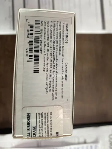 Vendo Samsung M13 cor cobre muito novo