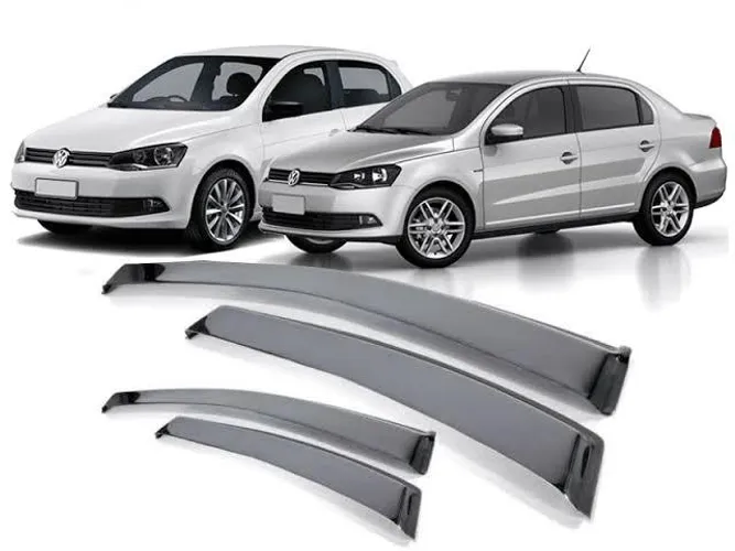 Calha de Chuva Defletor Gol / Voyage 4 Portas G5 / G6 08/16 todos socqd qvlcn