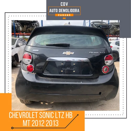Sucata Chevrolet Sonic Ltz Hb Mt 2012 2013 Disponível para venda de peças