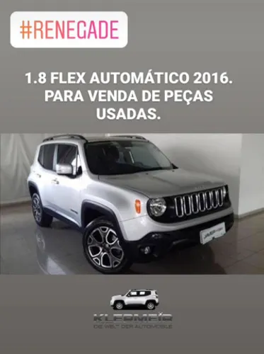 Sucata jeep Renegade 2016 flex para retirada de peças