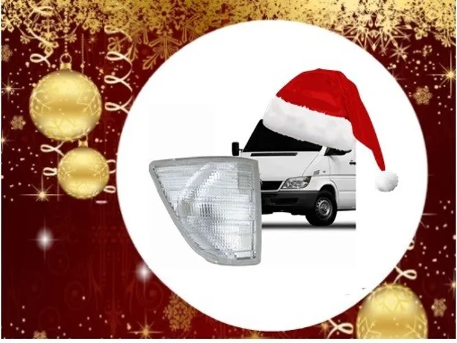Lanterna Pisca Dianteiro Mercedes Benz Sprinter 310/312 Ano:1995/2002 Marca: TYC
