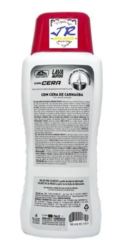 Lava Autos Shampoo Com Cera Automotivo Proauto 500ml  