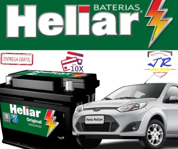 Bateria Heliar 60Ah 12v Automotivo