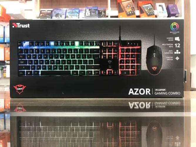 Kit Gamer Trust GXT 838 Azor | Loja Fisica