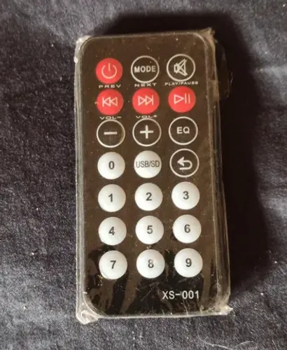 Mini Controle Remoto para Placa Decodificadora Mp3 Wav Digital 12v 5v Som, Radio e Tv 15