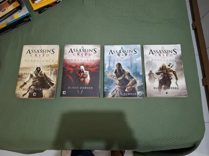 Livros Assassin's Creed (4 Livros)