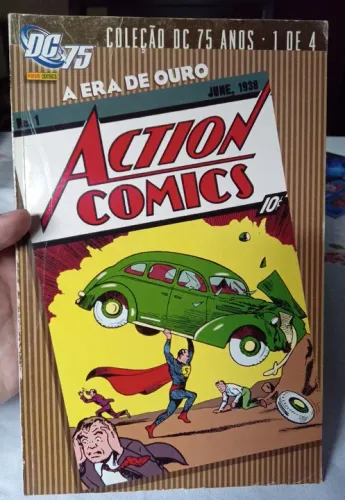 HQ Era de Ouro Action comics número 1 do Superman