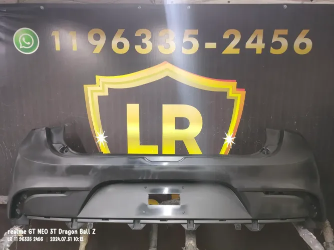Parachoque Traseiro Fiat Argo 2017 2018 2019 2020 2021 2022 2023 2024 Novo Original