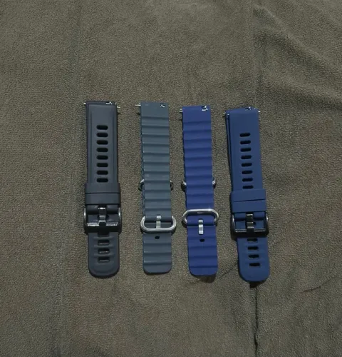 Pulseira em silicone para relógio - largura 20mm valor de cada
