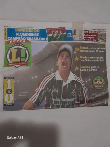 Jornal Lance especial Fluminense Ano 2010