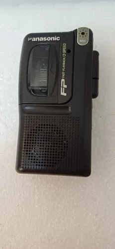 Gravador mini panasonic modelo rn-202 sem funcionar