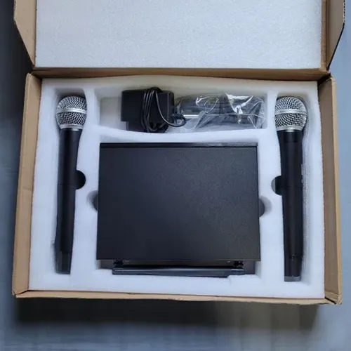 Microfone sem Fio Duplo