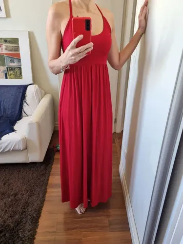 vestido alfaiataria novo longo, detalhes nas costas, p