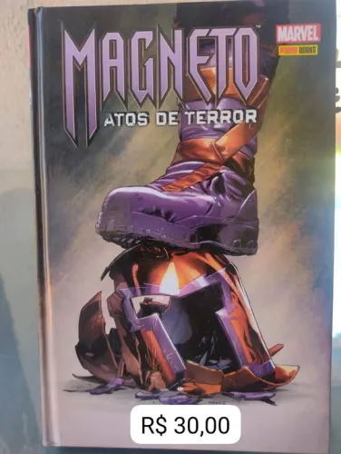 Magneto: Atos de Terror - HQ Marvel