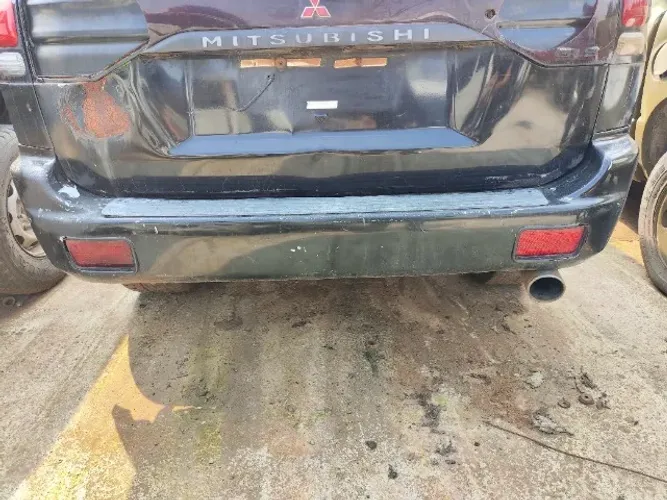 Parachoque Traseiro Mitsubishi Pajero Sport 1996 a 2008 Pára-choque