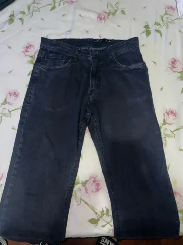 Conjunto de calças jeans preta
