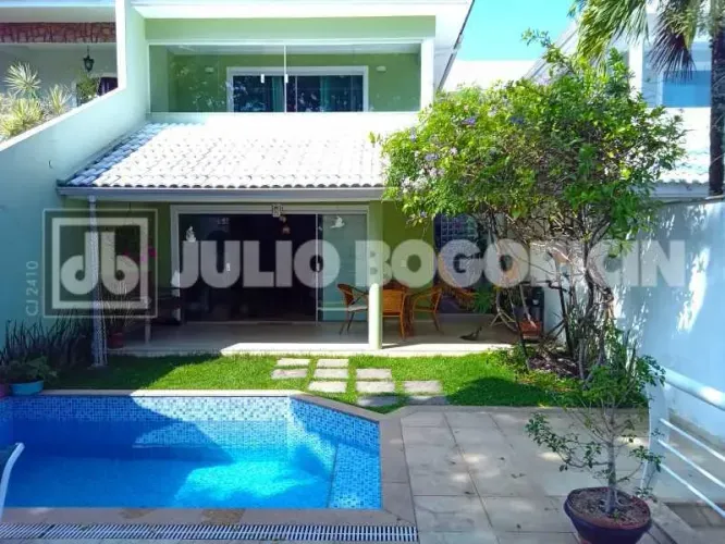 Freguesia casa duplex luxo em condominio Terral 3 suítes hidromassagem piscina segurança 2