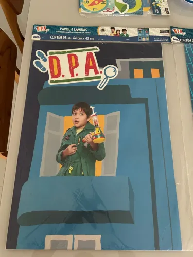 Kit Decorativo D.P.A. - Detetives do Prédio Azul
