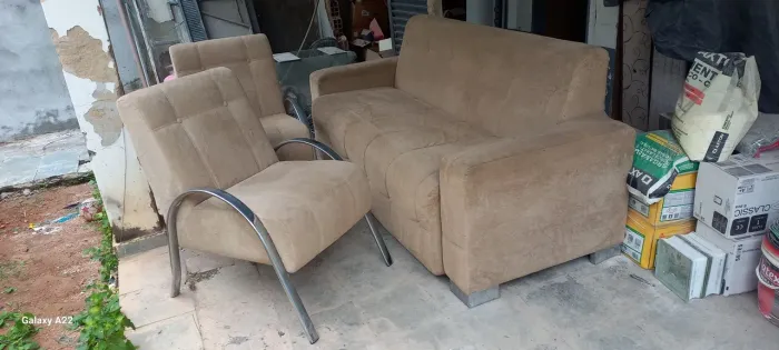 Conjunto sofá e Poltronas