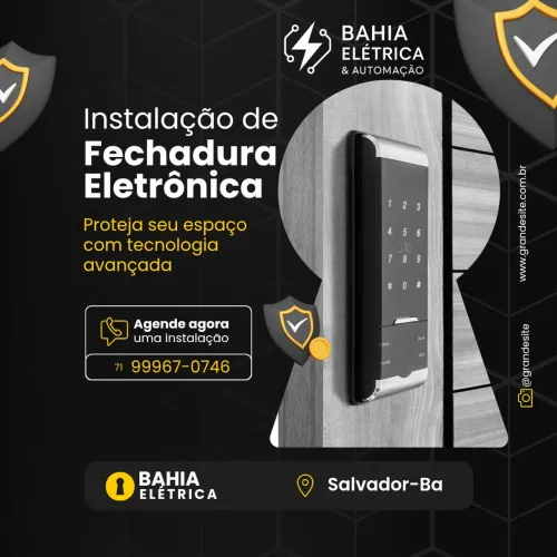 Instalador de fechadura eletrônica 
