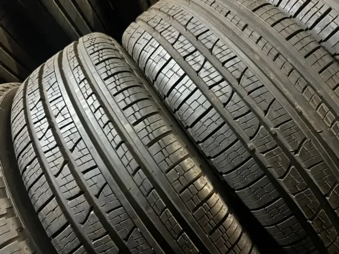 Pneu 225/55/18 Pirelli 95 % vida útil.