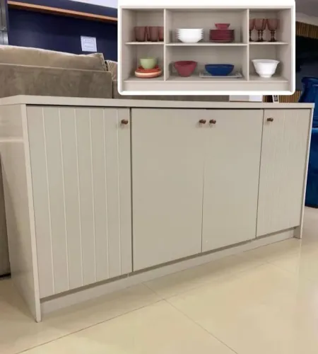 Aparador buffet 100% mdf a pronta entrega
