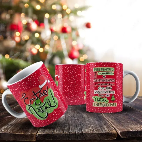 Canecas personalizadas de Natal