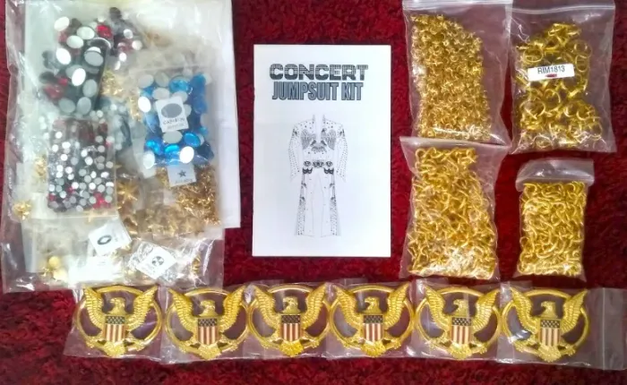 Kit Elvis,Completo para Aplicação em Macacão(Aloha From Hawaii) Elvis Presley