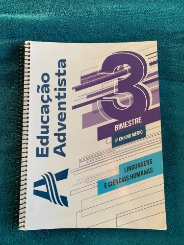 Kit livros do 2° semestre 3º ano do ensino médio Adventista 