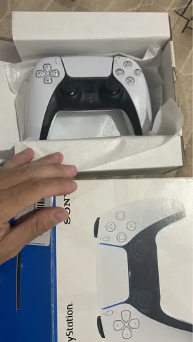 Controle modelo ps5 réplica para pc e ps4/celular 