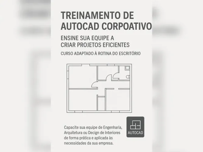 Treinamento de AutoCAD para Empresas - Personalizado para sua Equipe