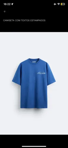 Camiseta ZARA