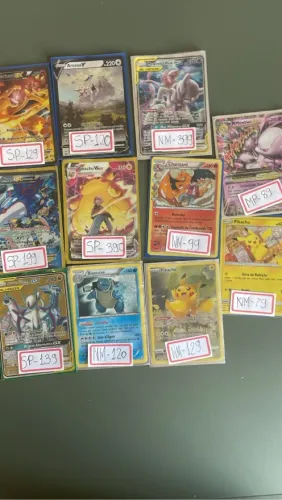 VENDO SEPARADO TAMBEM . CARTAS POKÉMON- Coleção completa de raridades,