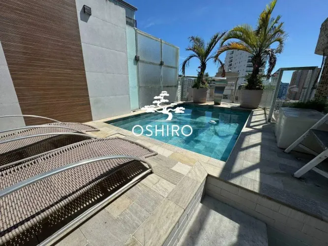 Apartamento Cobertura Duplex, no Bairro Ponta da Praia/Santos/SP