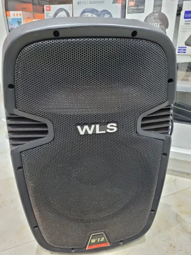 Caixa Ativa W12 USB marca WLS profissional com Bluetooth.