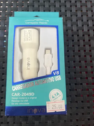 Carregador Automotivo USB