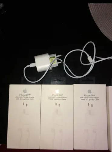 Carregador IPhone COMPLETO COM ENTREGA GRÁTIS (Apple iPhone)
