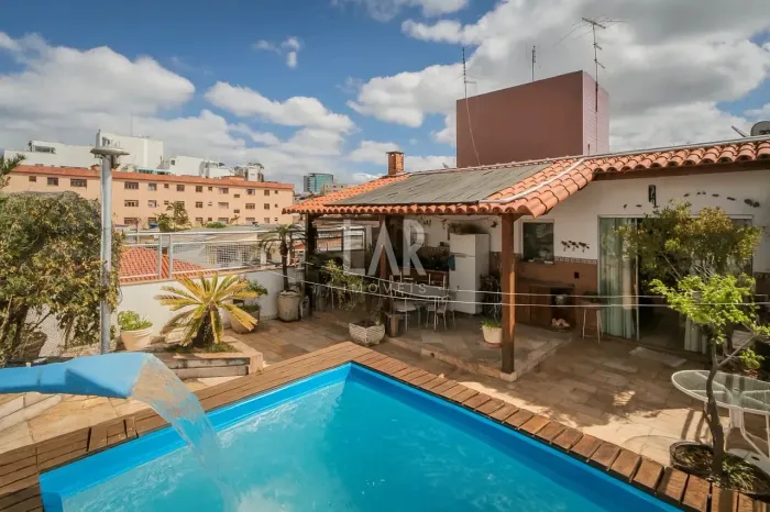 Cobertura à venda, 5 quartos, 1 suíte, 2 vagas, Santa Tereza - Belo Horizonte/MG