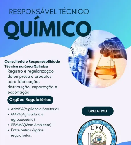 Químico - Responsável Técnico 