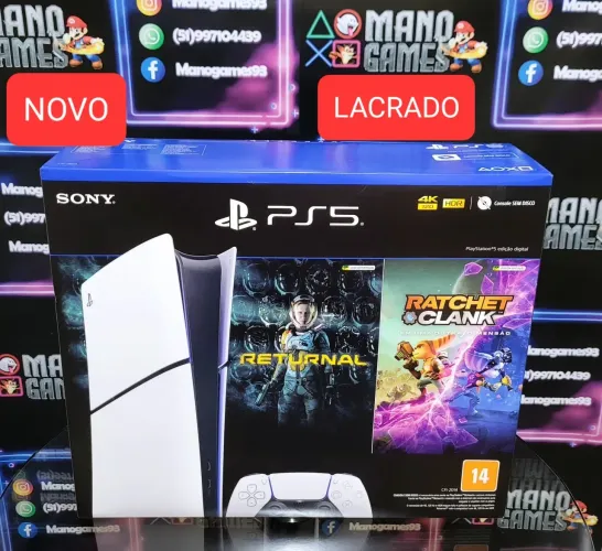 Ps5 Slim Digital Lacrado